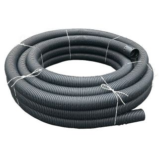 Naylor SWDr 100mm x 25m Coil Black Per Land Drain 68037