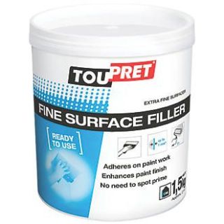 Toupret Fine Surface Filler Ready To Use 1.5kg