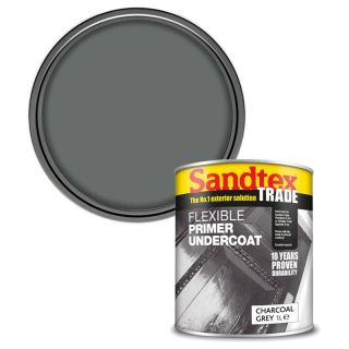 Sandtex Flexible Primer Undercoat Charcoal Grey 1L