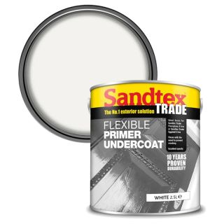 Sandtex Flexible Primer Undercoat White 2.5L (5041042)