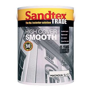 Sandtext Highcover Smooth Magnolia 5L