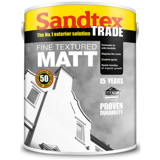 Sandtex High Build White 15K