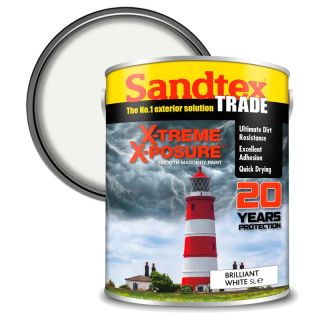 Sandtex Xtreme X-Posure Smooth Brilliant White 5L