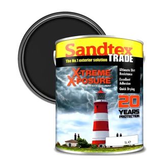 Sandtex Xtreme X-Posure Smooth Black 5L