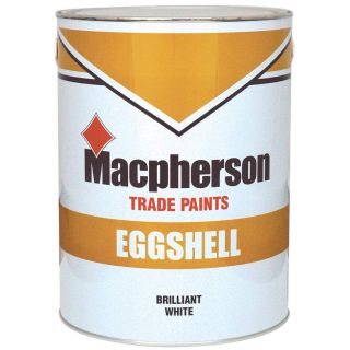 Macpherson Eggshell Brilliant White 5L