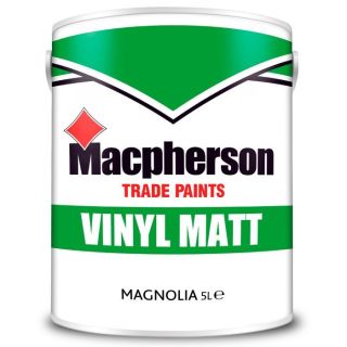 Macpherson Vinyl Matt Emulsion Magnolia 5L