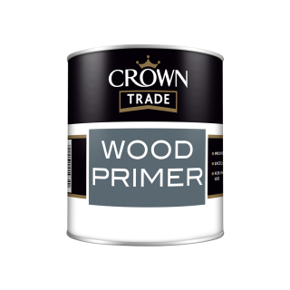 Crown Trade Wood Primer White 1L