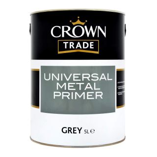 Crown Trade Universal Metal Prim Grey 5L