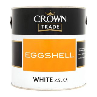 Crown Trade Eggshell White 2.5L