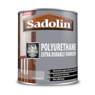 Sadolin Poly Extra Durable Varnish Clear Sat 1L