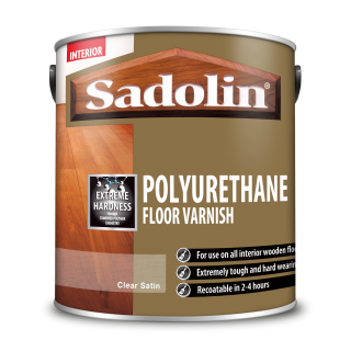 Sadolin Poly Floor Varnish Clear Gloss 2.5L