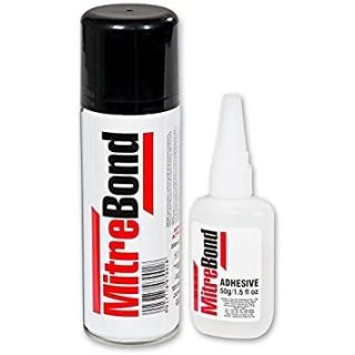 Unika MitreBond Pack (50g Adhesive & 200ml Activator)