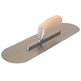 MarshallTown 16 X 4.1/2 Trowel Pool Wooden Handle (SP16H)