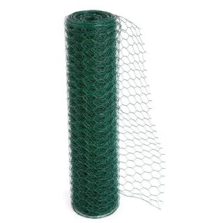 Green PVC Coated - 10M x 1000mm / 25mm