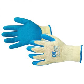 Ox Pro Latex Grip Gloves Size 9 L