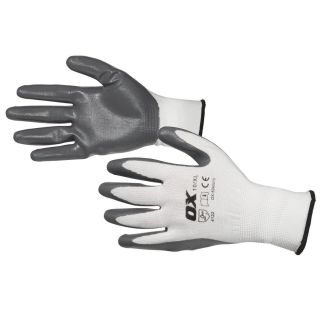 Ox Nitrile Flex Gloves - Size 9 L