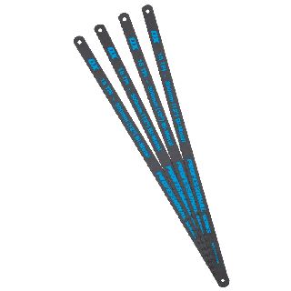 OX Pro 12 IN Hacksaw Blades 32 TPI Pack 4