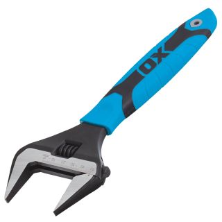 Ox Pro Series Adjustable Wrench Extra Wide Jaw 6 (150mm)