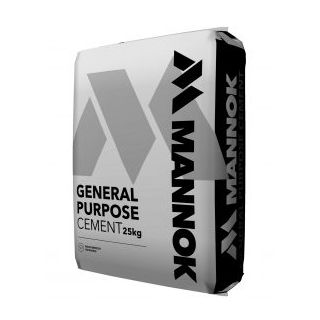 Mannok 25Kg General Purpose Cement (Paper Bag)
