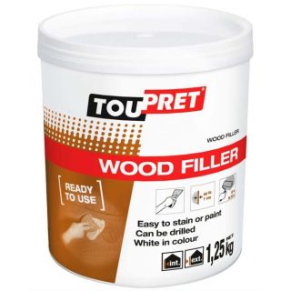 Toupret Wood Filler Ready To Use 1.25kg