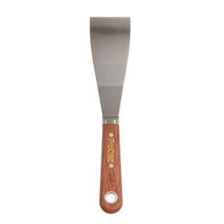 2 SCALE TANG PAINT SCRAPER ROSEWOOD HANDLE 