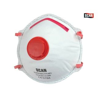 Scan Moulded Valved Disp Mask Ffp3 Scappep3Mvd