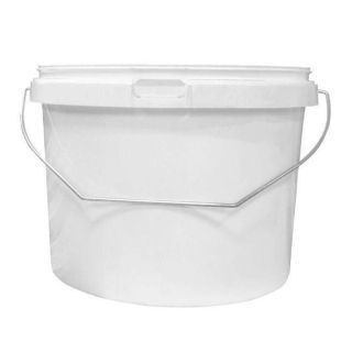 White Mixing Bucket 5lt (SEMPTYT/501)