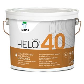 Teknos Helo 40  Special Clear Varnish  2.7L