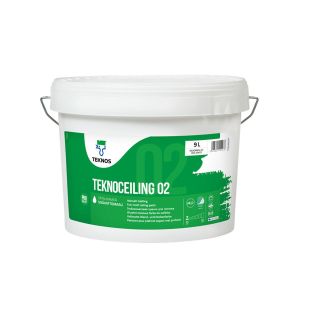 Teknos Teknoceiling 02 White Ceiling Paint 9L