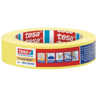 4334 Precision Masking Tape Indoor (6 months) 25mm x 50m