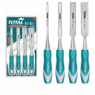 Total Wood Chisel Set - 4pc