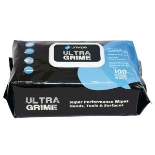 5900 Uniwipe Ultragrime Pack 100 Huge Wipes