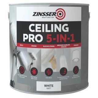 Zinsser Ceiling Pro 5 in 1 2.5lt White