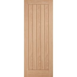 LPD Belize Unfinished Solid Oak Door 78 x 27