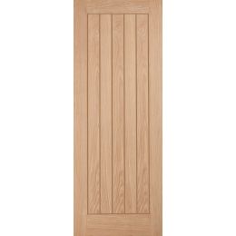 LPD Belize Unfinished Solid Oak Door 78 x 33